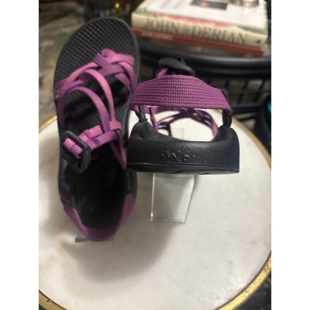 Chaco Z/Cloud Sandals Women's Size 6 Purple Adjustable Hiking Comfort Vibram - Picture 8 of 10